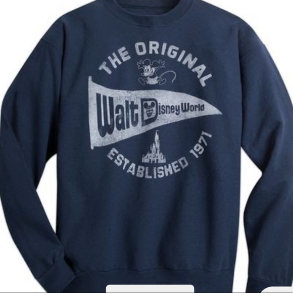 walt disney world pennant sweatshirt